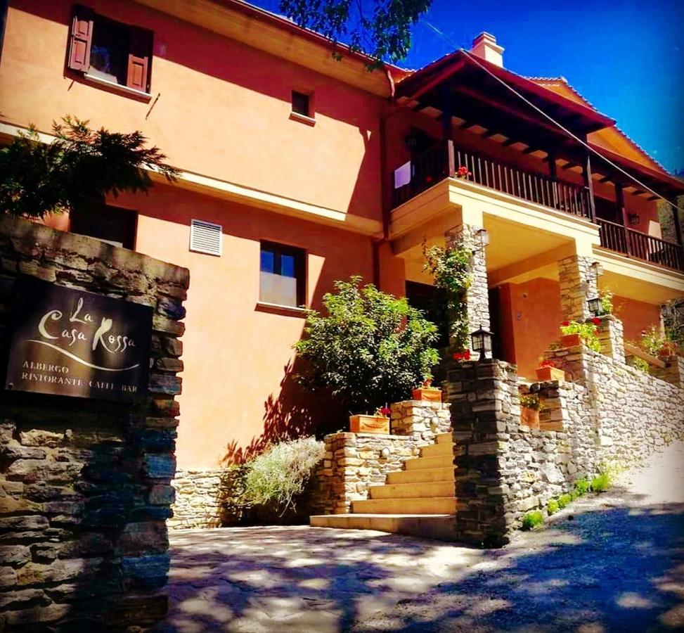 La Casa Rossa Hotell Prínos Eksteriør bilde