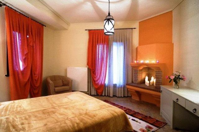 La Casa Rossa Hotell Prínos Eksteriør bilde