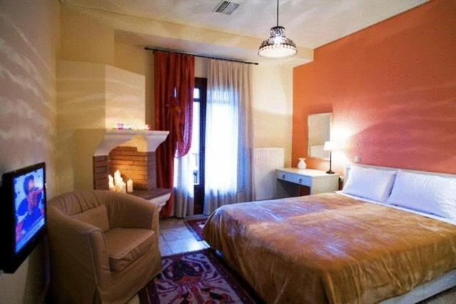La Casa Rossa Hotell Prínos Eksteriør bilde